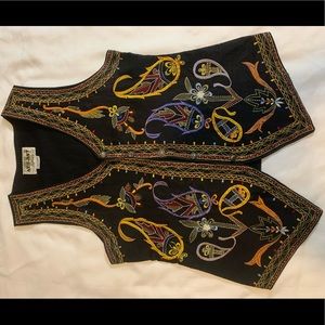 Vintage Embroidered Vest